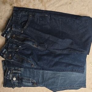 Set Of Three Old Navy Boys Denim Jeans Size 14. Like NEW!!!!!